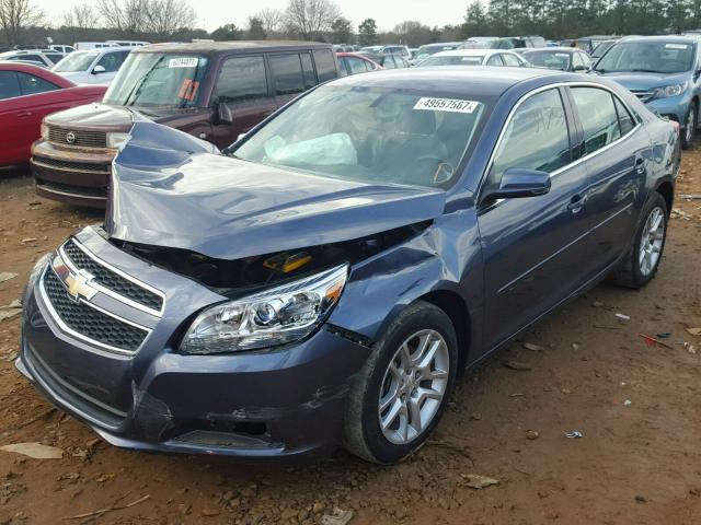 1G11C5SA8DF160881 - 2013 CHEVROLET MALIBU 1LT BLUE photo 2