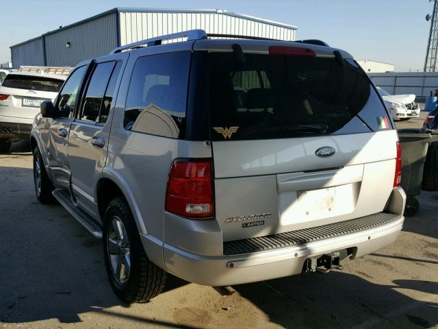 1FMZU75K13ZA33860 - 2003 FORD EXPLORER L SILVER photo 3