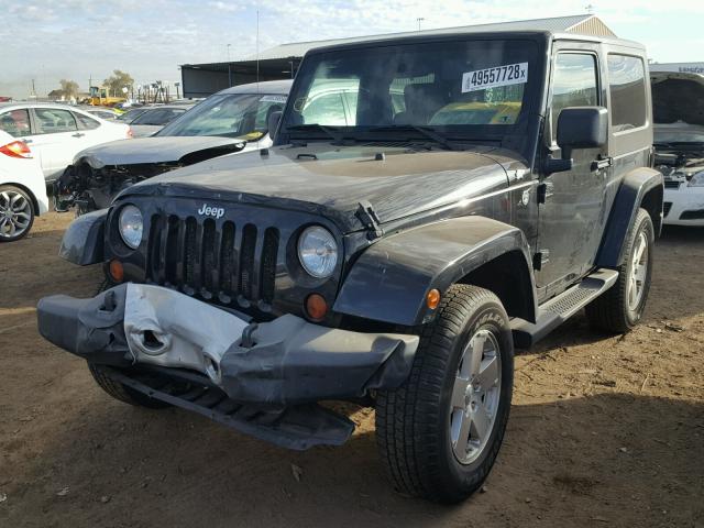 1J4FA54128L618190 - 2008 JEEP WRANGLER S Սև լուսանկար 2