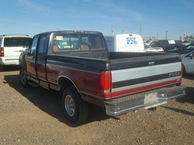 1FTEX14H8SKB88054 - 1995 FORD F150 TWO TONE photo 3