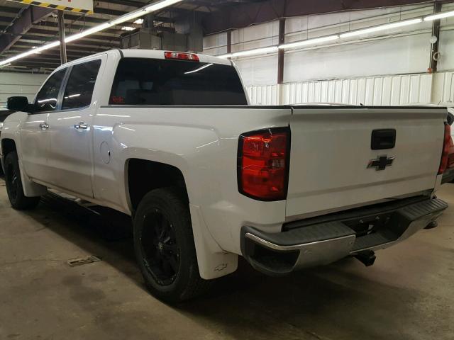 3GCUKSEC6EG290581 - 2014 CHEVROLET SILVERADO WHITE photo 3