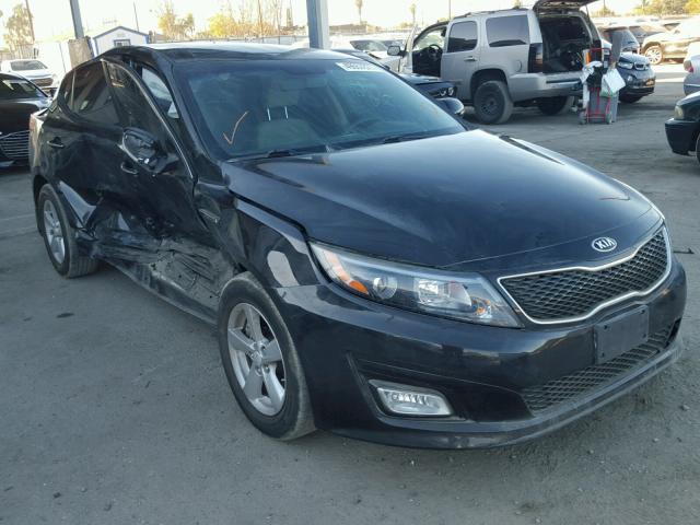 5XXGM4A72FG366880 - 2015 KIA OPTIMA BLACK photo 1