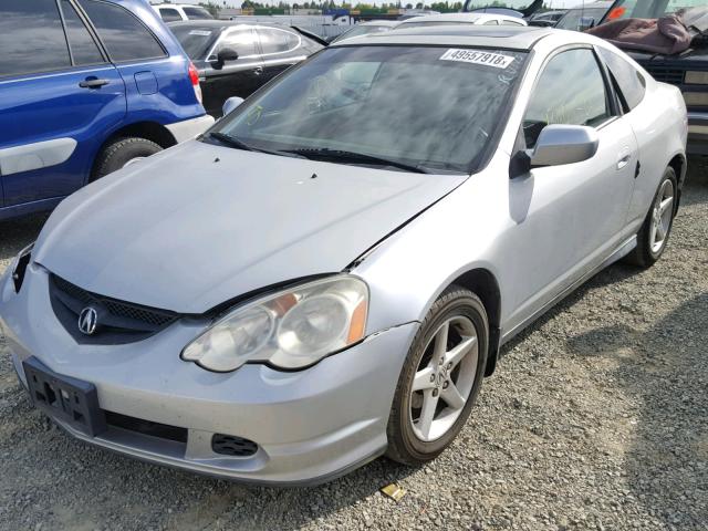 JH4DC53864S017241 - 2004 ACURA RSX SILVER photo 2