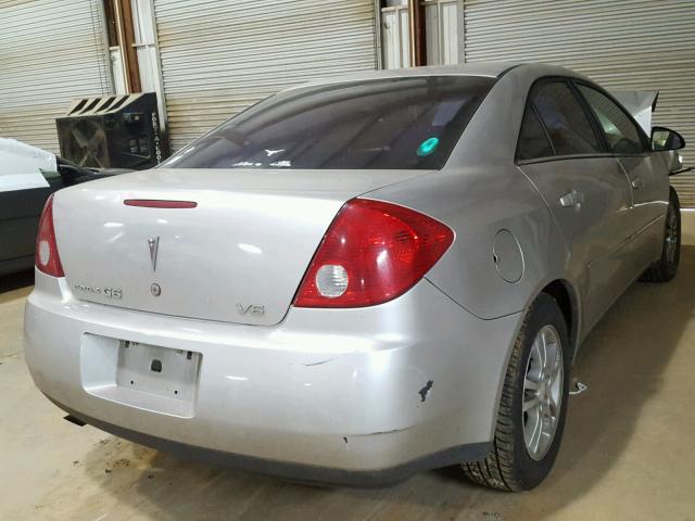 1G2ZG558664149856 - 2006 PONTIAC G6 SE1 SILVER photo 4