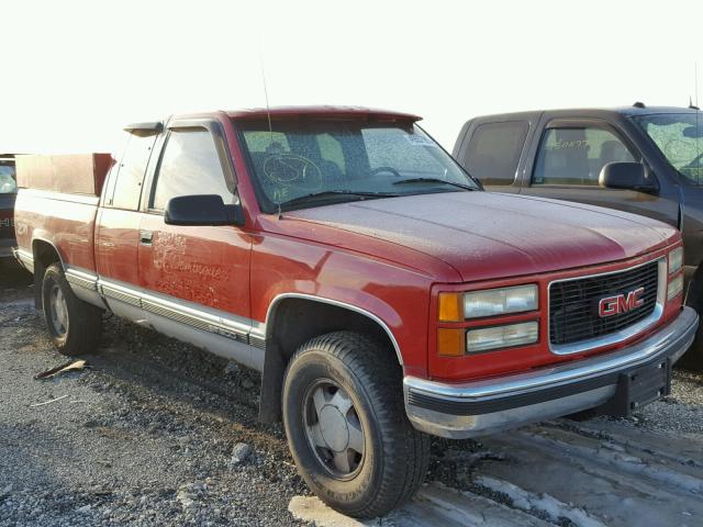 2GTEK19R0V1514840 - 1997 GMC SIERRA K15 RED photo 1