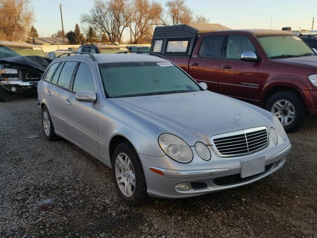 WDBUH65J94A375141 - 2004 MERCEDES-BENZ E 320 SILVER photo 1