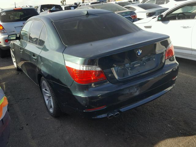 WBANU53578C113952 - 2008 BMW 528 I GREEN photo 3