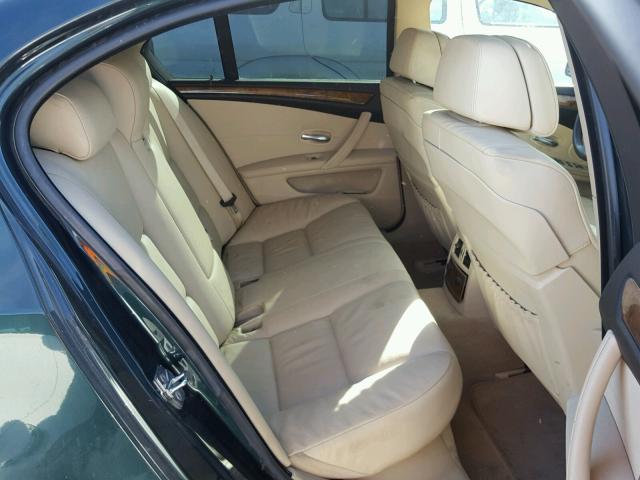 WBANU53578C113952 - 2008 BMW 528 I GREEN photo 6