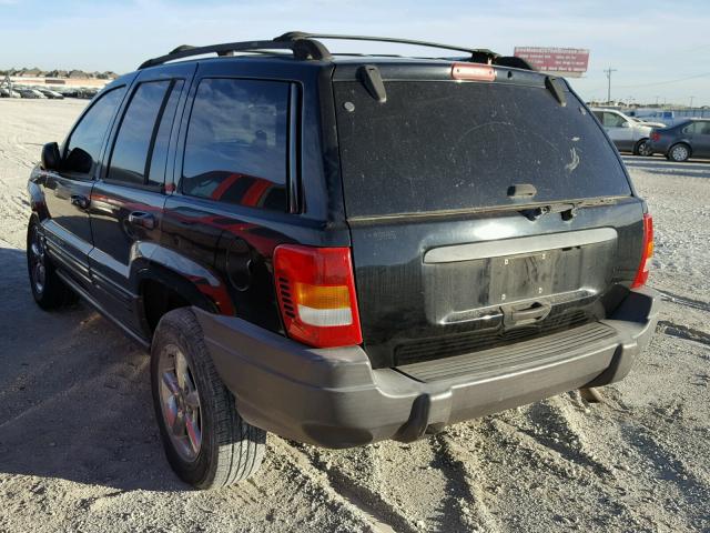 1J4GX48S31C595380 - 2001 JEEP GRAND CHER GRAY photo 3