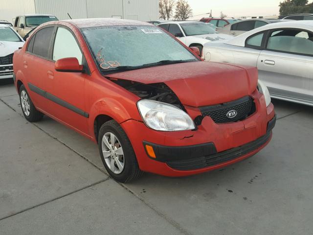 KNADE223196472916 - 2009 KIA RIO BASE RED photo 1