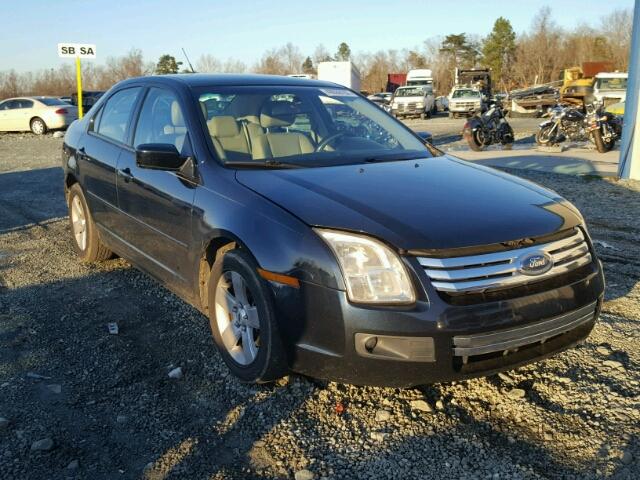 3FAHP07Z78R142334 - 2008 FORD FUSION SE BLACK photo 1