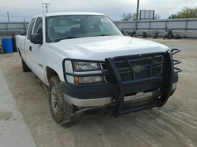 1GCHC29UX7E200165 - 2007 CHEVROLET SILVERADO WHITE photo 1