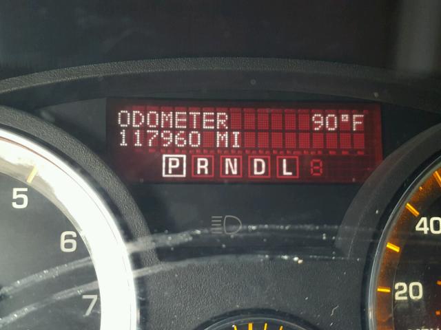 5GZER13D29J145160 - 2009 SATURN OUTLOOK XE BLACK photo 8