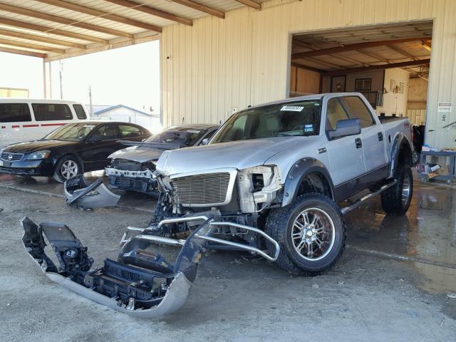 1FTPW145X6KB29109 - 2006 FORD F150 SUPER SILVER photo 2