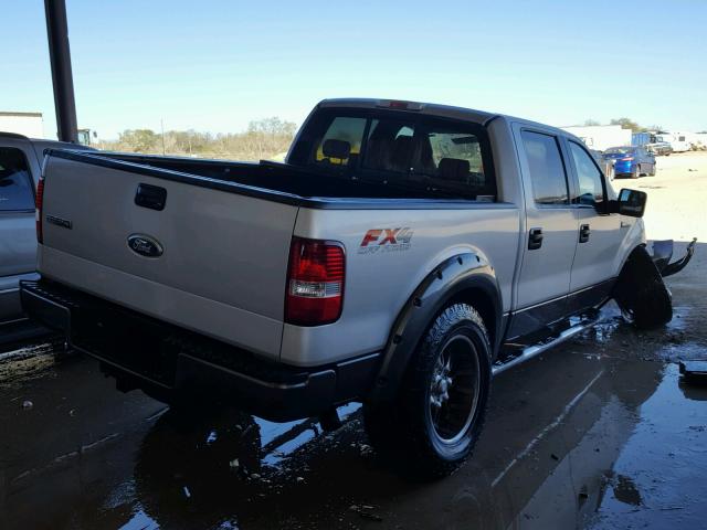 1FTPW145X6KB29109 - 2006 FORD F150 SUPER SILVER photo 4