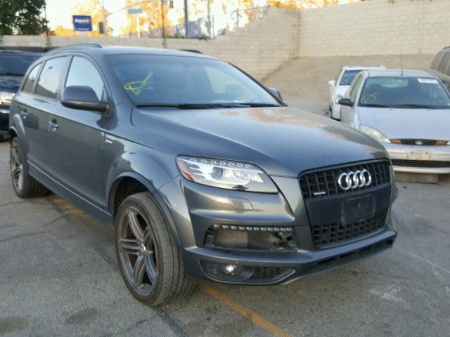 WA1DGAFEXDD002627 - 2013 AUDI Q7 PRESTIG GRAY photo 1