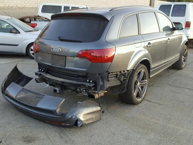 WA1DGAFEXDD002627 - 2013 AUDI Q7 PRESTIG GRAY photo 4