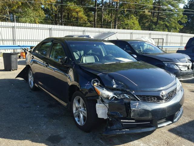 4T1BF1FK3EU396667 - 2014 TOYOTA CAMRY L BLUE photo 1