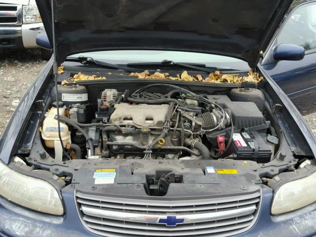 1G1NE52J416258894 - 2001 CHEVROLET MALIBU LS BLUE photo 7