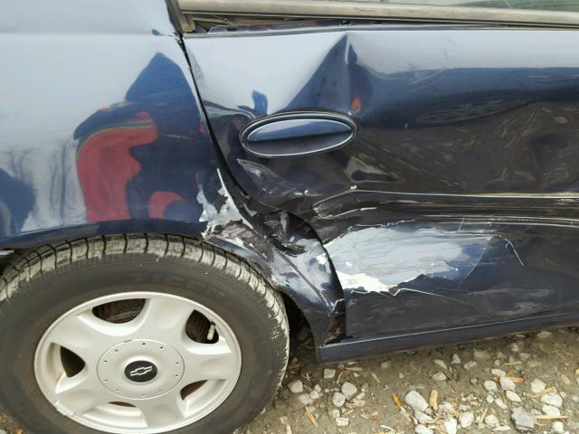 1G1NE52J416258894 - 2001 CHEVROLET MALIBU LS 蓝色 照片 9