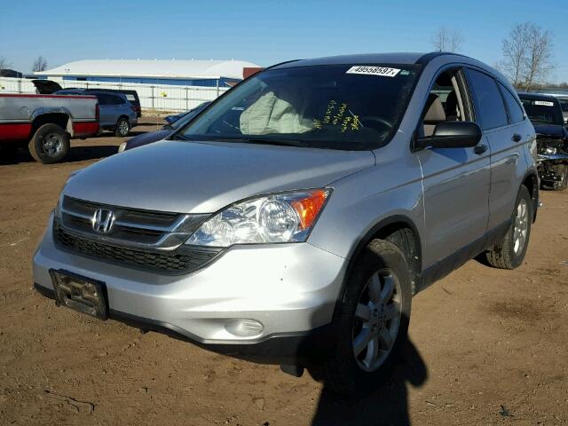 5J6RE4H47BL092064 - 2011 HONDA CR-V SE SILVER photo 2