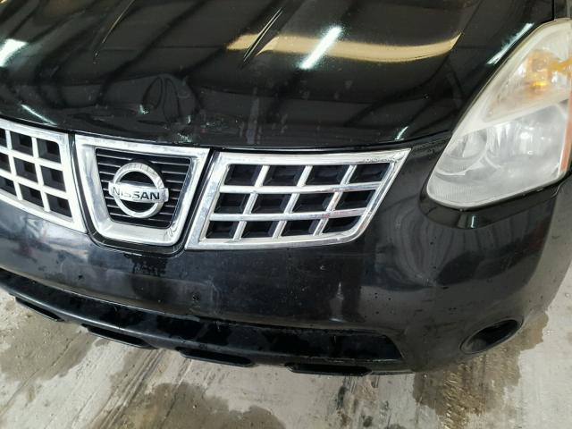 JN8AS5MT3AW028460 - 2010 NISSAN ROGUE S BLACK photo 9