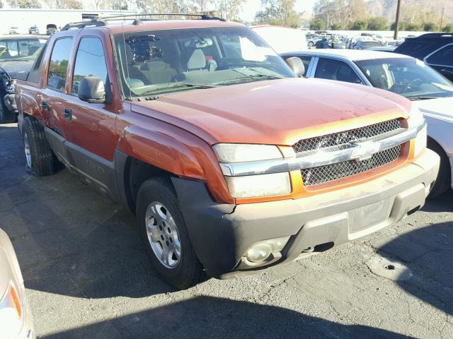 3GNEK12ZX5G231371 - 2005 CHEVROLET AVALANCHE ORANGE photo 1