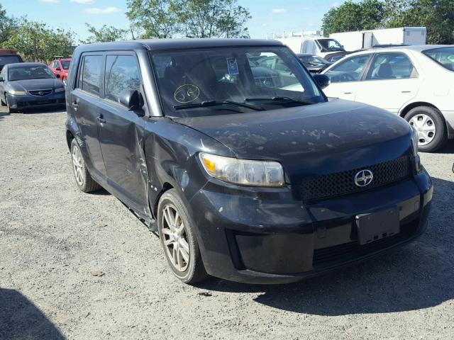 JTLKE50E481020135 - 2008 TOYOTA SCION XB შავი ფოტო 1