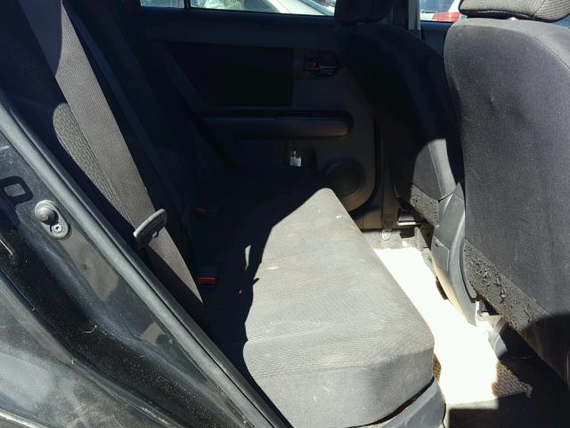 JTLKE50E481020135 - 2008 TOYOTA SCION XB შავი ფოტო 6