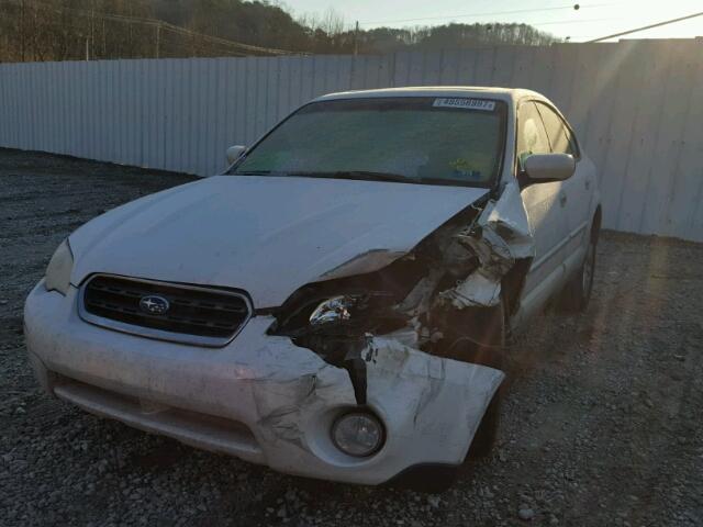 4S4BL62C277202085 - 2007 SUBARU LEGACY OUT WHITE photo 2