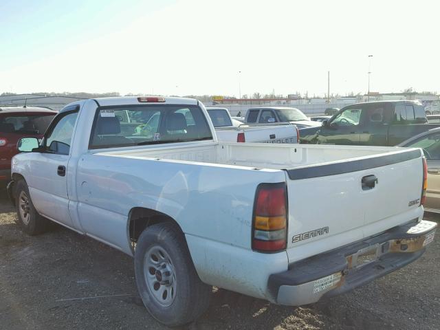 1GTEC14X35Z152884 - 2005 GMC NEW SIERRA WHITE photo 3