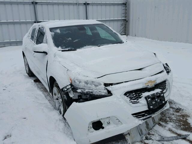 1G11C5SLXEF287215 - 2014 CHEVROLET MALIBU 1LT WHITE photo 1