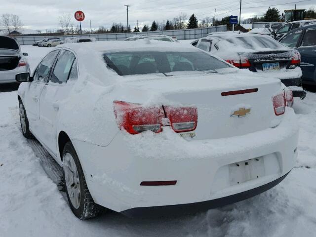 1G11C5SLXEF287215 - 2014 CHEVROLET MALIBU 1LT WHITE photo 3