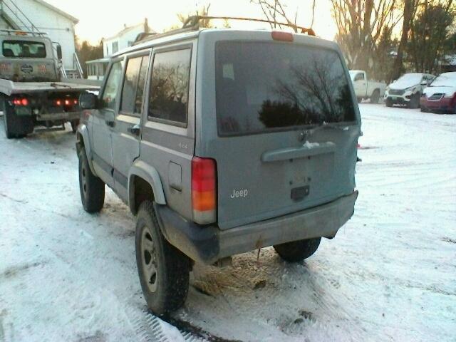 1J4FF48S51L595363 - 2001 JEEP CHEROKEE S GRAY photo 3