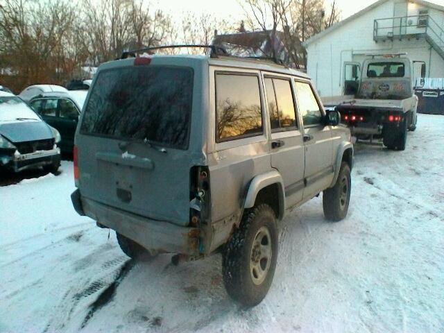 1J4FF48S51L595363 - 2001 JEEP CHEROKEE S GRAY photo 4