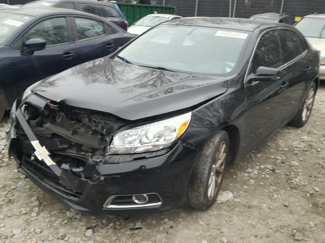 1G11E5SA9DU127670 - 2013 CHEVROLET MALIBU 2LT BLACK photo 2