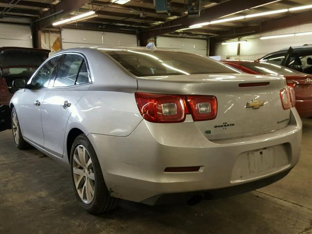 1G11H5SL5EU170980 - 2014 CHEVROLET MALIBU LTZ GRAY photo 3