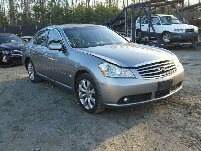 JNKAY01F27M450346 - 2007 INFINITI M35 BASE SILVER photo 1