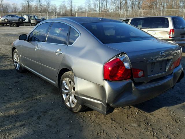 JNKAY01F27M450346 - 2007 INFINITI M35 BASE SILVER photo 3