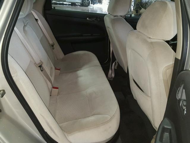 2G1WG5E36C1237180 - 2012 CHEVROLET IMPALA LT TAN photo 6