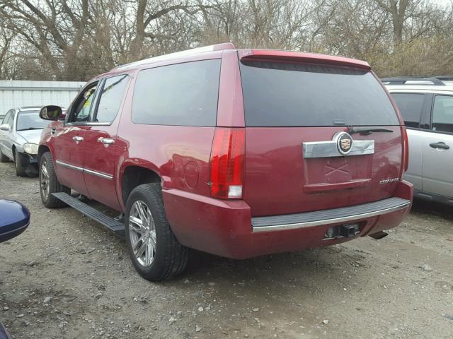 1GYFK66867R408877 - 2007 CADILLAC ESCALADE E RED photo 3