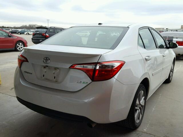 5YFBPRHEXEP015563 - 2014 TOYOTA COROLLA EC 白色 照片 4
