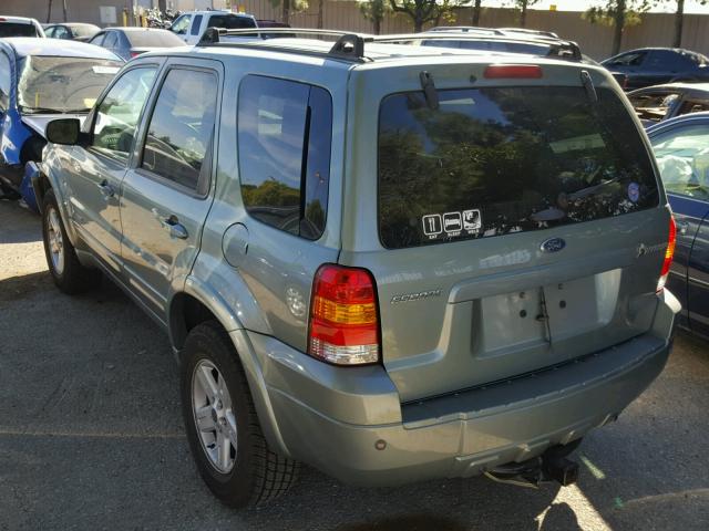 1FMCU95H06KC06092 - 2006 FORD ESCAPE HEV GREEN photo 3