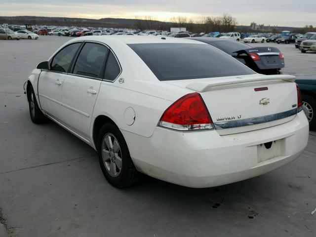 2G1WT58K379141965 - 2007 CHEVROLET IMPALA LT WHITE photo 3