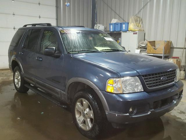 1FMZU63KX2UD02687 - 2002 FORD EXPLORER X BLUE photo 1