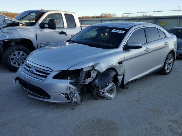 1FAHP2KT4AG167820 - 2010 FORD TAURUS SHO SILVER photo 2