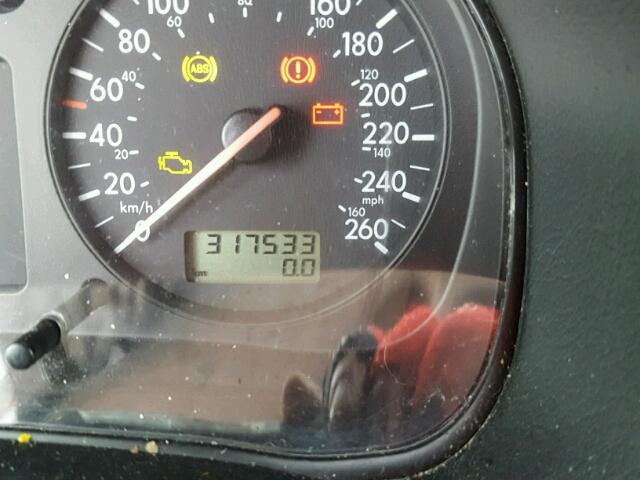 9BWBB21J624036699 - 2002 VOLKSWAGEN GOLF GL BLUE photo 8