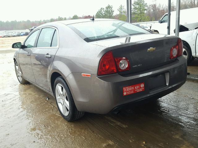 1G1ZA5E18BF229196 - 2011 CHEVROLET MALIBU LS BROWN photo 3