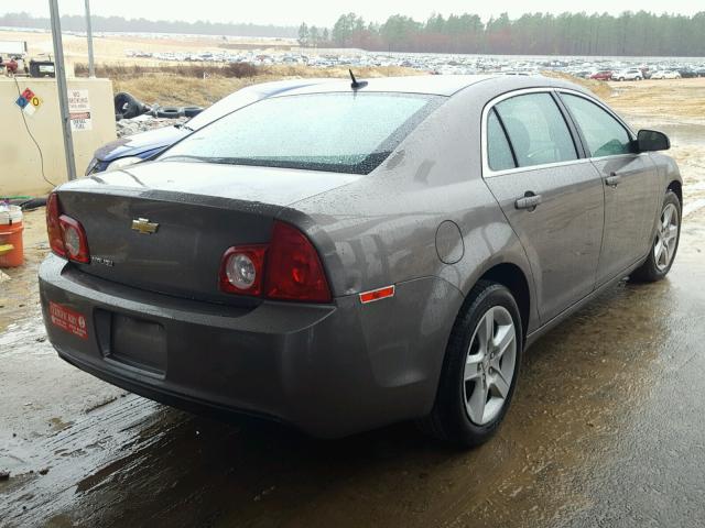 1G1ZA5E18BF229196 - 2011 CHEVROLET MALIBU LS BROWN photo 4