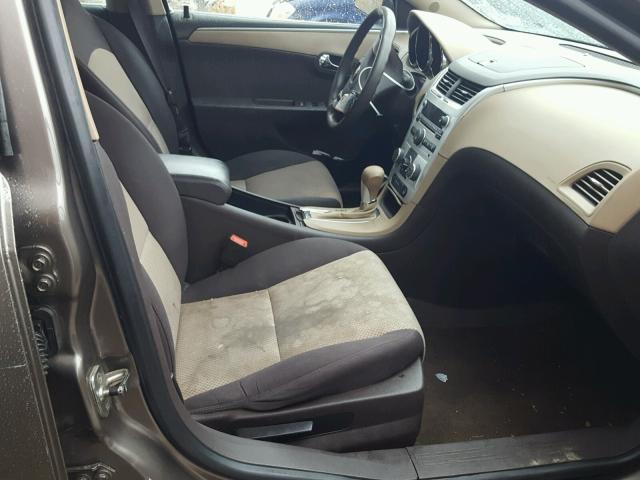 1G1ZA5E18BF229196 - 2011 CHEVROLET MALIBU LS BROWN photo 5